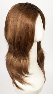 30A27S4 SHADED PEACH | Medium Natural Red & Medium Red-Gold Blonde Blend, Shaded with Dark Brown