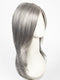92 MOONLIGHT | Pure White with 5% Medium Brown Front, Grey with 30% Medium Brown Middle, Dark Brown with 65% Grey Nape