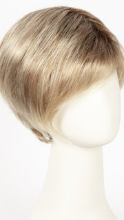 27T613S8 SHADED SUN | Medium Natural Red-Gold Blonde & Pale Natural Gold Blonde Blend and Tipped, Shaded with Medium Brown