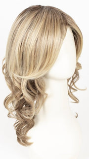 12FS8 SHADED PRALINE | Light Gold Blonde & Pale Natural Blonde Blend, Shaded with Dark Brown