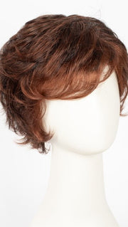 130/4 PAPRIKA | Dark Brown, Dark Red & Medium Red Blend with Medium Red Tips