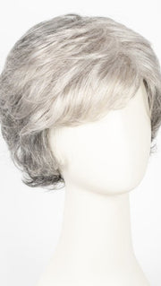 92 MOONLIGHT | Pure White with 5% Medium Brown Front, Grey with 30% Medium Brown Middle, Dark Brown with 65% Grey Nape