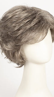 39F38 ROASTED CHESTNUT | Light Natural Ash Brown with 75% Grey Front, graduating to Medium Brown with 35% Grey Nape