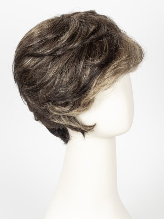 4F RUM RAISIN | Dark Brown with Gold Blonde Highlights