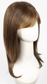 R829S GLAZED HAZELNUT | Medium brown with ginger highlighting on top