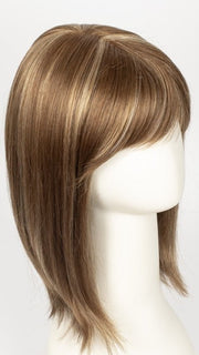 MAPLE SUGAR | Medium Brown with Light Honey Brown Base and Strawberry Blonde Highlights