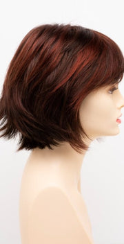 CHOCOLATE CHERRY | Dark Brown roots with overall Medium Brown base with Deep Red highlights