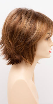 CREAMED COFFEE | Medium Brown roots and base with Cinnamon and Golden Blonde highlights