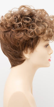 CREAMED COFFEE | Medium Brown roots and base with Cinnamon and Golden Blonde highlights