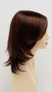 33/32 DARK RED | Auburn with Brighter Red highlights