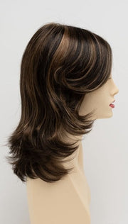 CHOCOLATE CARAMEL | Medium Brown with Soft Red and Blonde highlights