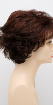 CHOCOLATE CHERRY | Dark Brown roots with overall Medium Brown base with Deep Red highlights