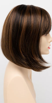 CHOCOLATE CARAMEL | Medium Brown with Soft Red and Blonde highlights