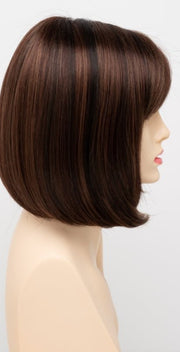 CINNAMON RAISIN | Medium Brown with Auburn and Cinnamon highlights