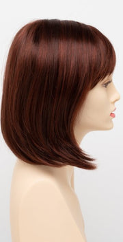 DARK RED | Auburn with Brighter Red highlights