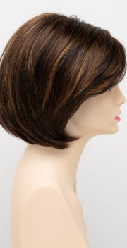 CHOCOLATE CARAMEL | Medium Brown with Soft Red and Blonde highlights