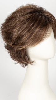 AUBURN SUGAR-R | Rooted Dark Auburn with Medium Auburn Base with Dark Strawberry Blonde Highlights
