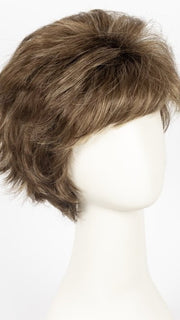 ICED MOCHA R | Rooted Dark with Medium Brown blended with Light Blonde highlights
