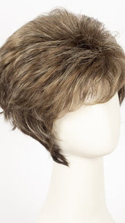 CHOC FROST R | Rooted Dark with a Dark Brown Base with Honey Blonde and Platinum highlights