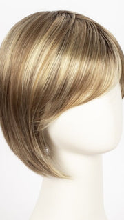 RH12/26RT4 | Light Brown w/Fine Golden Blonde Highlights And Dark Roots