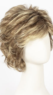 RH12/26RT4 | Light Brown w/Fine Golden Blonde Highlights And Dark Roots