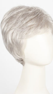 G60+ BURNISHED SNOW | Lightest brown with 90% gray base w/ silvery white highlights