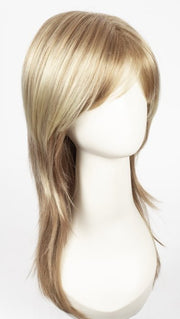 CHAMPAGNE-BLUSH | Creamy White Blonde Base transitioning to Strawberry Blonde with Light Auburn highlights