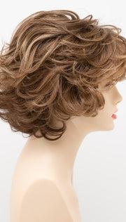 TOASTED SESAME | Medium Brown roots with overall Warm Cinnamon base and Golden Blonde highlights