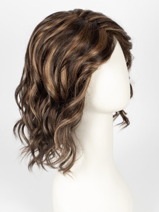 FS6/30/27 TOFFEE TRUFFLE | Brown, Medium Red-Gold, Medium Red-Gold Blonde Blend with Medium Red Gold Blonde Bold Highlights