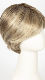 12FS12 MALIBU BLONDE | LIght Gold Brown, Light Natural Gold Blonde, Pale Natural Gold-Blonde Blend, Shaded with Light Gold Brown
