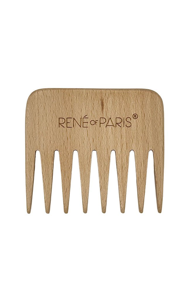 WIDE TOOTH WOODEN COMB