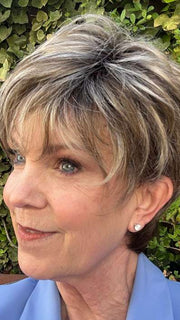 Susan @an_affair_with_hair wearing PRIMA SOFT by ELLEN WILLE