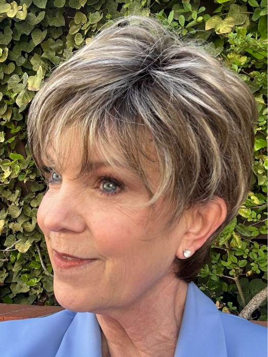 Susan @an_affair_with_hair wearing PRIMA SOFT by ELLEN WILLE
