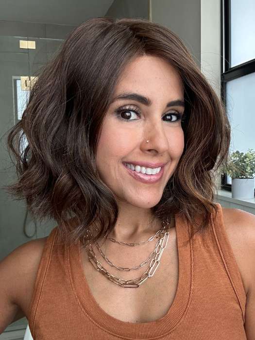 Lorena @faux.hurr.lifee is wearing NYX by RENE OF PARIS in GINGER-BROWN | Medium Auburn Evenly Blended with Medium Brown