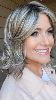 BRIAR by NORIKO in FROSTED MUSHROOM R | Neutral Dark-Brown base, highlighted with soft Golden Brown and soft White