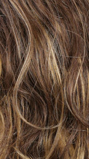 CARMELKISS | Golden Brown with Light Copper Blonde Highlights