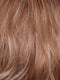 CINNAMON FROST-R | Warm, medium coppery-brown base with white-blond highlights. The medium brown root color adds a realistic vibe.   