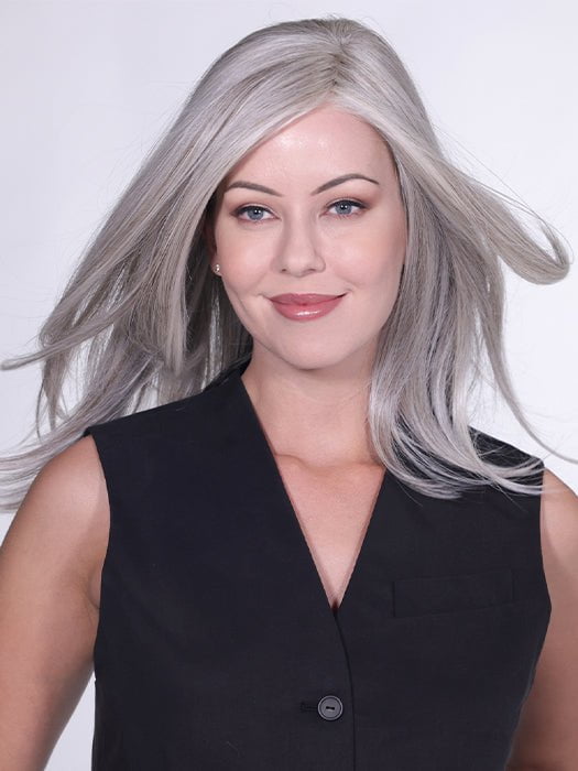 OYSTER |  A blend of Light Grey, Silver, White and with a Dark Gray Mix on the nape