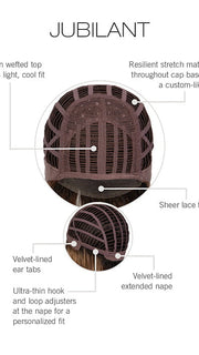 CAP CONSTRUCTION | WEFTED | LACE FRONT 