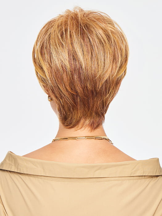 Model is wearing DEVOTION by GABOR in color LIGHT-RED | STRAWBERRY BLONDE and Pale Reddish Blonde
