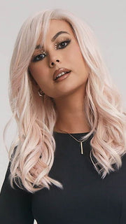 PINK CHAMPAGNE | A perfect mixture of soft baby Pink and Light Pale Blond tones 