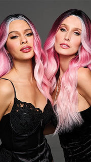 Models are wearing BUBBLEGUM BABE | Basic Cap Wig