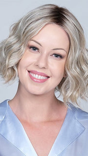 The wide center part and lace front offer you the freedom to personalize the style to your liking