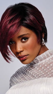 ANASTASIA by Kim Kimble in MC4/35SS SANGRIA | Dark Rooted Red with Fiery Red Highlights