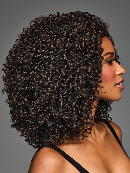 MAKAYLA by Kim Kimble in MC2/4 CHOCOLATE TRUFFLE | Black Evenly Blended with Dark Brown Highlights