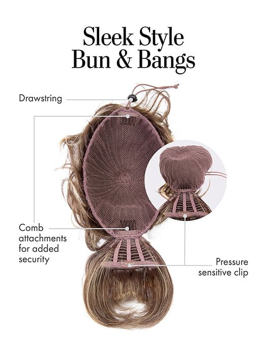 Hair Piece Construction | Drawstring | Comb | Clip