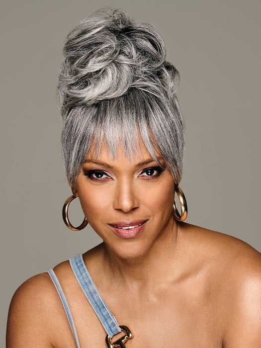 MC511SS POWDERED LICORICE | Dark Grey with Light Grey Highlights