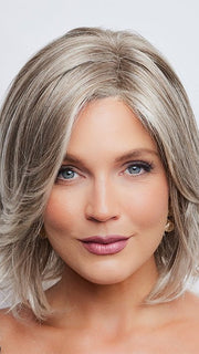 KADE by Noriko in ICE-BLOND | Ashy Blonde Base with White Gold Tips with Highlights around face PPC MAIN IMAGE FB MAIN IMAGE