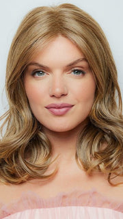 KIRBY by RENE OF PARIS in CARAMEL BISCOTTI | Dark Blonde with Caramel Blonde Highlights throughout