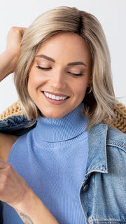22F16S8 VENICE BLONDE | Light Ash Blonde and Light Natural Blonde Blend Shaded with Medium Brown